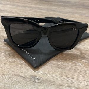 QUAY Australia Black After Hours Sunglasses Polarized